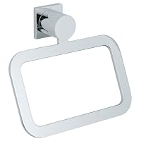 GROHE 40 339 000 8-Inch Allure Towel Ring, Chrome