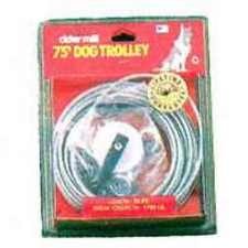 Petmate Dog Tieout Trolley, 75-Feet