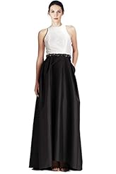 Faille/Polyester/Spandex Evening Dress 