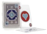 KIKKERLAND Single Deck of Clear Invisible Playing and Poker Cards