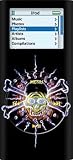 Elec Skull - Apple iPod nano 2G (2nd Generation) 2GB 4GB 8GB Hard Case iJacket - Shock Absorbent Hard Protective Faceplate Cover + FREE Rotating Belt Clip Holster + FREE Lanyard + FREE Screen Protector