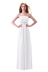 Strapless Belted  Beaded Ruched Crystal Lace Fall 2015 Evening Dress/Prom Dress/Wedding Dress  With Rhinestones