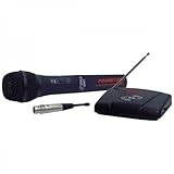 PYLE-PRO PDWM100 - Dual Function Wireless/Wired Microphone System