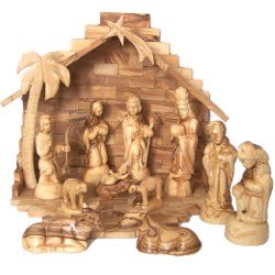 Nativity Set- Olive Wood Nativity Set