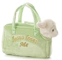 Plush Jesus Loves Me Lamb Fancy Pals Pet Carrier 8"