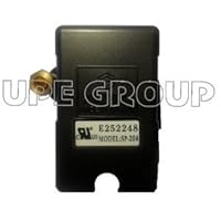 New Heavy Duty Pressure Switch for Air Compressor 25 amp 95-125 Four Port Connection w/ unloader & on/off lever