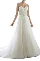 Floor Length Sweetheart 2015 Satin/Tulle Lace Wedding Dress 