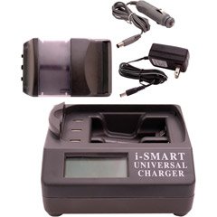 Maximal Power FC100 CAN Universal All In One Camera Travel Charger for Canon Battery (Black)