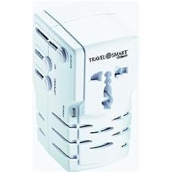Travel Smart By Conair Adapter/Converter Combo with Surge Protection