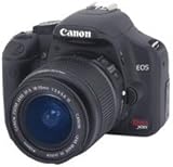 Canon Digital Rebel XSi 12.2 MP Digital SLR Aparat de fotografiat cu EF-S 18-55mm f/3.5-5.6 IS Lens (Negru)