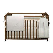 Momo Baby 6 Piece Rayon Crib Bedding Set, Cream