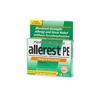 Allerest PE Allergy and Sinus Relief, Tablets 18 ea
