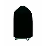 Two Dogs Designs Medium Round Grill/Smoker Cover,Black WRBLMRG