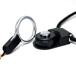 COSMOS &reg; Black Detachable Neck Strap Band Lanyard For Camera Cell phone ipod mp3 mp4 PSP Wii and other Electronic Devices + Cosmos cable tie