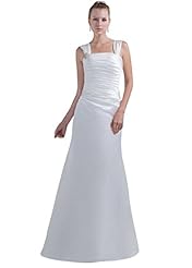 A-line Satin Summer  Dress