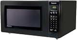Black Panasonic microwave