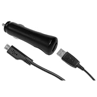 Samsung 700mAh Vehicle Power Adapter with Detachable Micro USB Data Cable