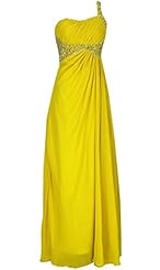 One Shoulder Sleeveless Sweetheart Chiffon  Evening Dress/Prom Dress/Party Dress  With Ruffles