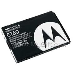 MOTOROLA OEM BT60 BATTERY FOR V365 VE465 I885 C290