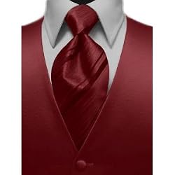 Tuxedo Vest - Apple Satin Vest with Laguna Beach Tie