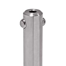 Reese Towpower 7030400 Professional 5/8" Chrome Bent Pin Style Receiver Lock