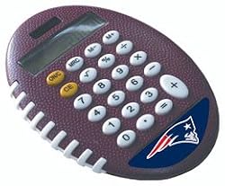New England Patriots Pro-Grip Calculator - Football Sports Merchandise