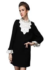 Cotton/Leather/Polyester/Wool Beaded Mermaid Summer Winter Evening Dress/Prom Dress/Party Dress 