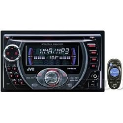 JVC KW-XG700 Double DIN In-Dash CD Receiver with Front AUX Input and USB Port J-Bus Expandable (Black)