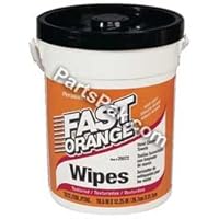 Permatex 25072 Fast Orange Hand Cleaner Wipes