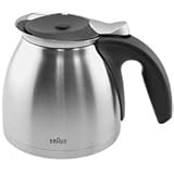 Braun Coffeemaker Metal Thermo Jar