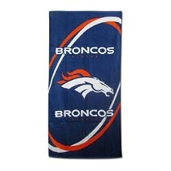 Denver Broncos Fiber Reactive Pool/Beach/Bath Towel (Team Color)