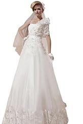 Chiffon/Taffeta/Tulle Beaded Crystals Applique Crystal Lace Bridesmaid Dress 