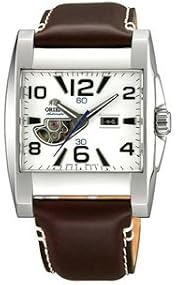 Orient #CDBAA002W Men's Urban Metro Collection Partial Skeleton Automatic Watch