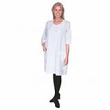 Scalpmaster Manicurist Jacket Half Sleeve Button White
