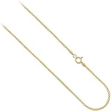 18K Gold Over Sterling Silver 1mm Popcorn Chain Necklace 14