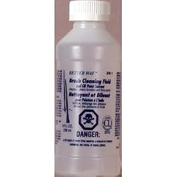 Better Way Brush Cleaner and Oil Paint Solvent -8 Oz Bottle