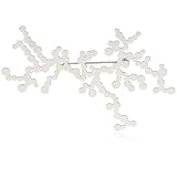 Nervous System Dendrite Stainless Steel Brooch