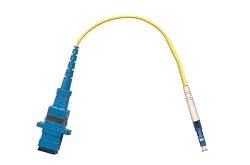 1FT LC Male SC Female Simplex Singlemode 9/125 Fiber Optic Adapter Cable
