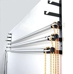 Wall Mount Background Support Kit - 5 bars - - includes 2" diameter, 10' aluminum support tube and comprehensive chain drive support system - by alzodigital.com