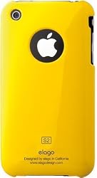 elago S2 Case for iPhone 3G/GS - Sport Yellow + Universal Dock Adapter included