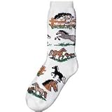 For Bare Feet Horse Fence Socks
