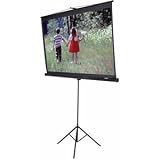 Elite Screens Tripod Portable Projection Screen, 4:3 Aspect Ratio-120in