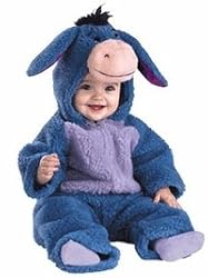 Plush Infant Baby Winnie the Pooh Eeyore Costume (Sz:12-18M)