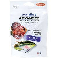 Hartz Wardley Cichlid Medium Floating Pellet Food, 16-3/4-Ounce, Spanish/English