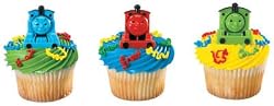 THOMAS TRAIN CUPCAKE OR CAKE RINGS