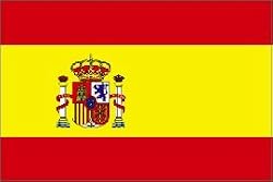 Spain Flag 3ft x 5ft Superknit Polyester
