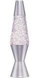 Lava Lite 10" Glitter Lamp - Clear Liquid/Silver Glitter