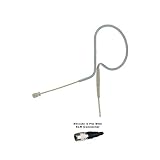 Av-jefe Avl630-h4p Omnidirection Tan Headset Microphone W/hiroshi 4 Pin for Audio Technica Wireless Microphone System