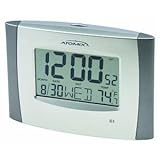 Atomix 00582 Radio Controlled Titanium Digital Desk/Wall Clock