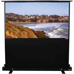 VUTEC Portable Projection Screen - 45" x 80" - Matte White - 92" Diagonal